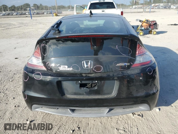 2012 Honda CR-Z with VIN JHMZF1D45CS001998, listed as a Copart auction lot 88301985 with 146,306 mi miles and Salvage title. Bid and sale history available at DreamBid. Image 6.