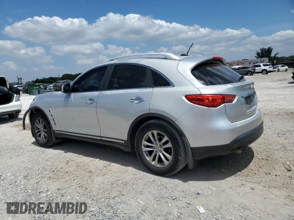 2010 Infiniti FX with VIN JN8AS1MU9AM800926, listed as a Copart auction lot 57456345 with 176,892 mi miles and Salvage title. Bid and sale history available at DreamBid. Image 2.