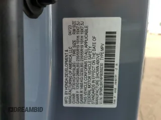 2023 Honda Odyssey Sport with VIN 5FNRL6H74PB059230, listed as a Copart auction lot 41531535 with 18,055 mi miles and Salvage Title. Bid and sale history available at carsss.com. Image 15.