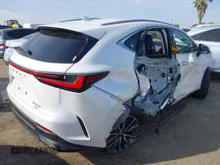 2025 Lexus NX with VIN JTJGKCEZ1S5025350, listed as a IAAI auction lot 41465412 with 10,420 mi miles. Bid and sale history available at carsss.com. Image 4.