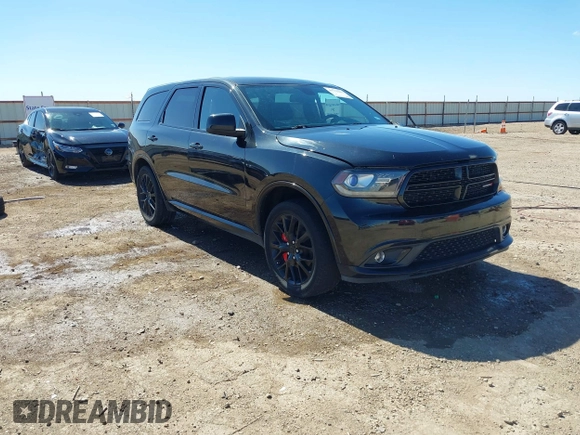 2016 Dodge Durango SXT with VIN 1C4RDHAG9GC394516, listed as a IAAI auction lot 41752361 with 124,762 mi miles and . Bid and sale history available at DreamBid. Image 1.