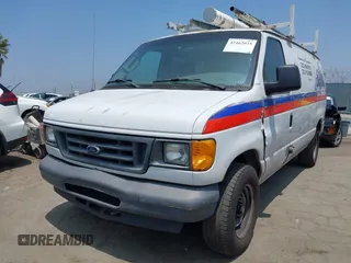 2005 Ford Econoline Cargo with VIN 1FTNE24L05HB29596, listed as a IAAI auction lot 42462025 with 170,322 mi miles and . Bid and sale history available at DreamBid. Image 2.
