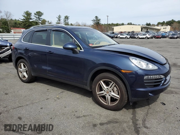 2014 Porsche Cayenne S with VIN WP1AB2A26ELA56135, listed as a Copart auction lot 54850805 with 126,406 mi miles and Salvage title. Bid and sale history available at DreamBid. Image 4.