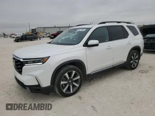 2024 Honda Pilot Touring with VIN 5FNYG1H70RB002528, listed as a Copart auction lot 46611365 with 13,384 mi miles and Salvage Title. Bid and sale history available at carsss.com. Image 1.