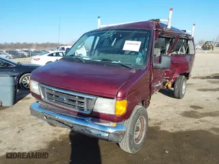 2006 Ford Econoline Wagon XL with VIN 1FBNE31L16HA53256, listed as a IAAI auction lot 41803688 with 197,804 mi miles. Bid and sale history available at carsss.com. Image 18.