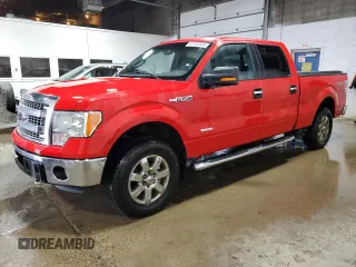 2013 Ford F-150 XL with VIN 1FTFW1ET8DFC42913, listed as a Copart auction lot 46735045 with 177,312 mi miles and Clean Title. Bid and sale history available at carsss.com. Image 1.
