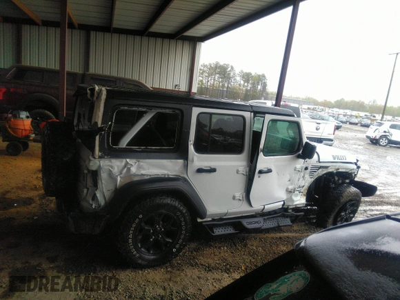 2021 Jeep Wrangler Unlimited Willys with VIN 1C4HJXDN6MW616741, listed as a IAAI auction lot 42009965 with 38,451 mi miles and . Bid and sale history available at DreamBid. Image 13.