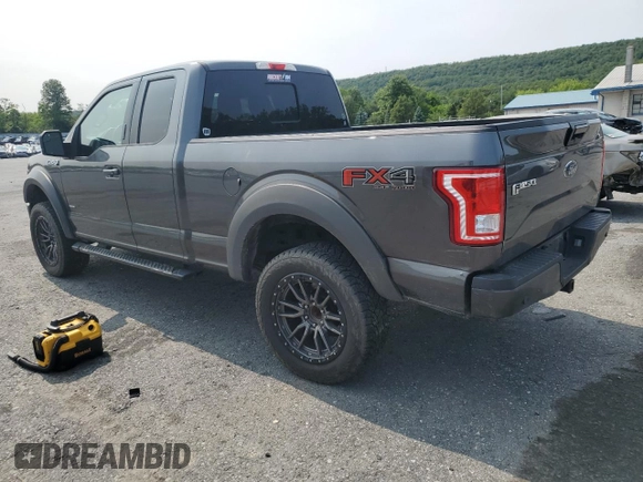 2017 Ford F-150 XL with VIN 1FTFX1EG1HFB03745, listed as a Copart auction lot 59051365 with 99,111 mi miles and Salvage title. Bid and sale history available at DreamBid. Image 2.