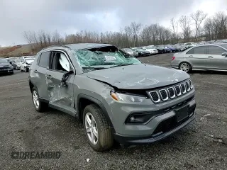 2023 Jeep Compass Latitude with VIN 3C4NJDBN7PT508868, listed as a Copart auction lot 85953644 with 19,083 mi miles and Salvage Title. Bid and sale history available at DreamBid. Image 12.