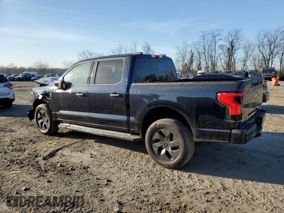 2024 Ford F-150 Lightning XLT with VIN 1FTVW3LK7RWG16730, listed as a Copart auction lot 48976315 with 3,529 mi miles and Salvage title. Bid and sale history available at DreamBid. Image 2.