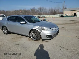 2010 Lincoln MKS EcoBoost with VIN 1LNHL9FT6AG612143, listed as a Copart auction lot 49469855 with 154,310 mi miles and Salvage Title. Bid and sale history available at DreamBid. Image 4.