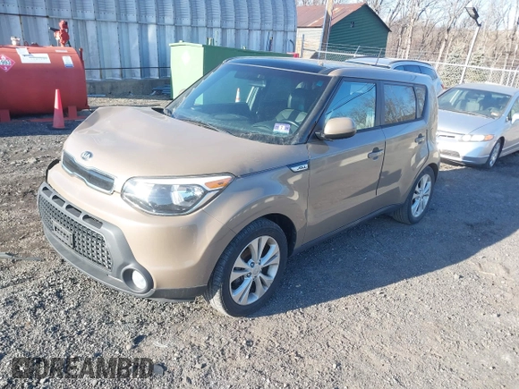 2015 Kia Soul + with VIN KNDJP3A53F7217571, listed as a IAAI auction lot 41690562 with 44,655 mi miles and . Bid and sale history available at DreamBid. Image 17.