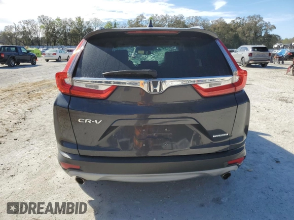 2017 Honda CR-V Touring with VIN 5J6RW1H96HL011555, listed as a Copart auction lot 47476145 with 74,087 mi miles and Salvage Title. Bid and sale history available at carsss.com. Image 6.