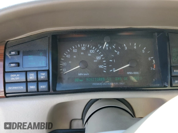 1994 Cadillac Eldorado ESC z VIN 1G6EL12Y6RU619510, wystawiony jako Copart lot #51524645 z przebiegiem 139 223 mil mil oraz Szkody całkowita. Historia ofert i sprzedaży dostępna na DreamBid. Obrazek 9.