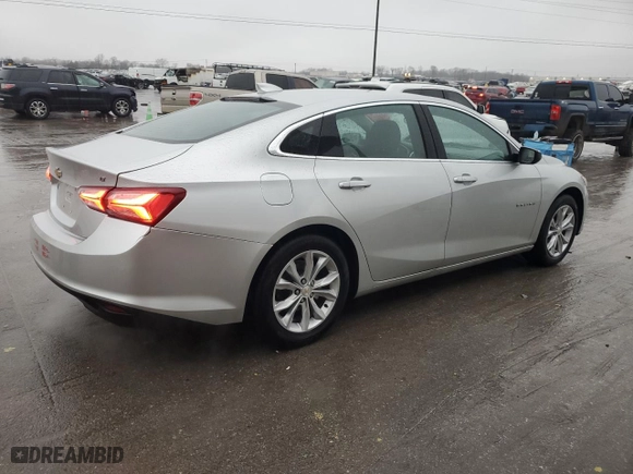 2022 Chevrolet Malibu LT with VIN 1G1ZD5STXNF178429, listed as a Copart auction lot 44898325 with 90,930 mi miles and Salvage Title. Bid and sale history available at carsss.com. Image 3.