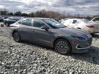 2022 Hyundai Sonata Hybrid Limited with VIN KMHL54JJ9NA049742, listed as a Copart auction lot 44162113 with 7,436 mi miles. Bid and sale history available at carsss.com. Image 4.
