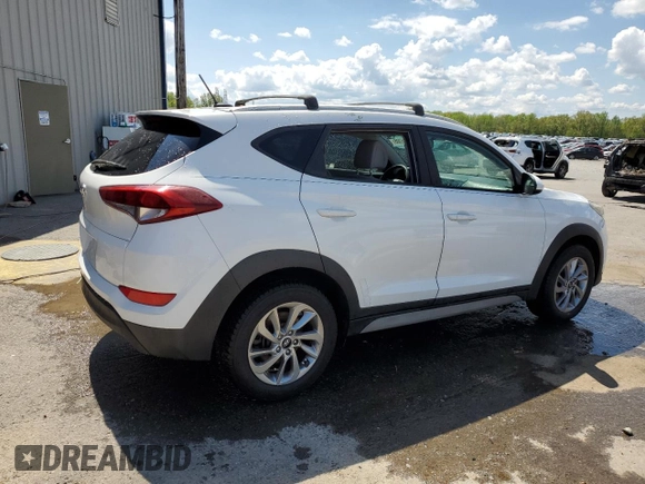 2017 Hyundai Tucson SE with VIN KM8J33A41HU506970, listed as a Copart auction lot 52351705 with 86,074 mi miles and Salvage Title. Bid and sale history available at DreamBid. Image 3.