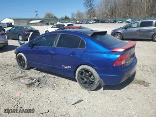 2008 Honda Civic Sdn Si with VIN 2HGFA55578H704925, listed as a Copart auction lot 49241525 with 181,434 mi miles and Salvage Title. Bid and sale history available at carsss.com. Image 2.