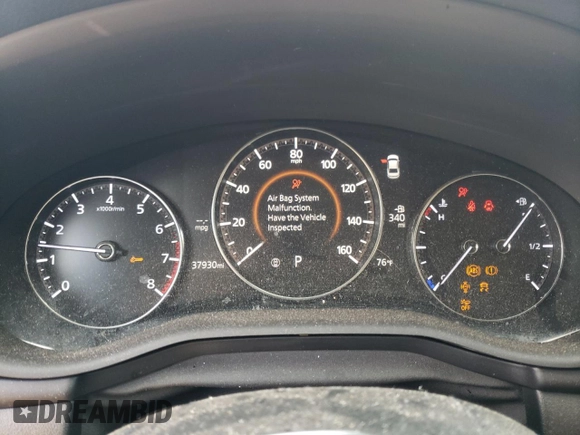 2023 Mazda 3 S Select with VIN 3MZBPABM3PM354240, listed as a Copart auction lot 49099215 with 37,930 mi miles and Salvage Title. Bid and sale history available at DreamBid. Image 9.