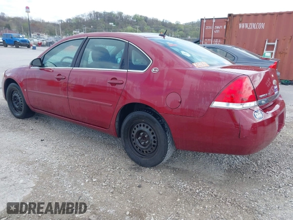 2006 Chevrolet Impala LS with VIN 2G1WB58K069254113, listed as a IAAI auction lot 41934151 with Not Provided miles and . Bid and sale history available at DreamBid. Image 3.
