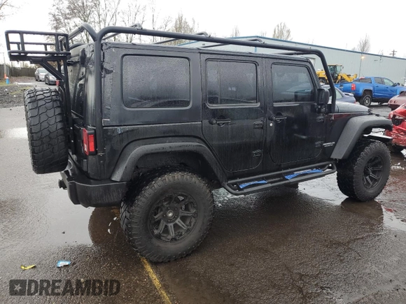 2008 Jeep Wrangler Unlimited Rubicon with VIN 1J4GA69188L642528, listed as a Copart auction lot 50103815 with 165,703 mi miles and Salvage Title. Bid and sale history available at carsss.com. Image 3.