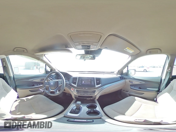 2019 Honda Pilot LX with VIN 5FNYF5H16KB031060, listed as a Copart auction lot 50821515 with 164,706 mi miles and Salvage Title. Bid and sale history available at DreamBid. Image 13.