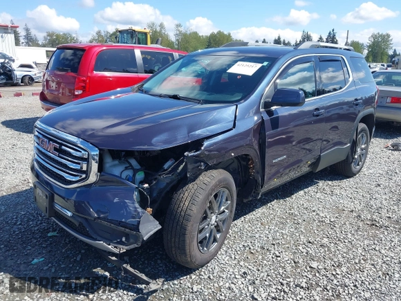 2019 GMC Acadia SLT with VIN 1GKKNULS2KZ263222, listed as a IAAI auction lot 42125217 with 41,535 mi miles and . Bid and sale history available at DreamBid. Image 18.