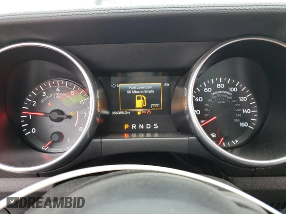 2019 Ford Mustang EcoBoost with VIN 1FA6P8THXK5196661, listed as a Copart auction lot 57685145 with 54,385 mi miles and Salvage title. Bid and sale history available at DreamBid. Image 9.