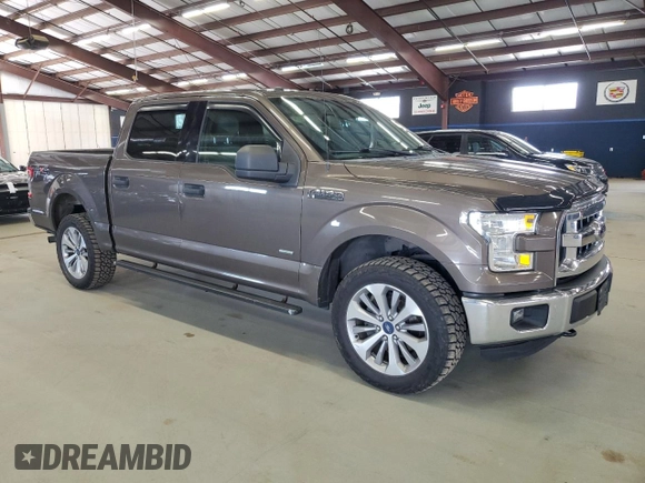 2016 Ford F-150 XLT with VIN 1FTEW1EG1GFA16490, listed as a Copart auction lot 52670595 with 135,505 mi miles and Salvage Title. Bid and sale history available at carsss.com. Image 4.