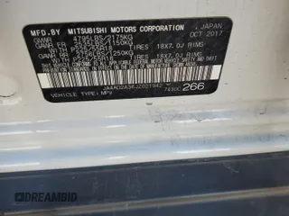 2018 Mitsubishi Outlander ES with VIN JA4AD2A36JZ021942, listed as a Copart auction lot 62025915 with 92,995 mi miles and Salvage title. Bid and sale history available at DreamBid. Image 13.