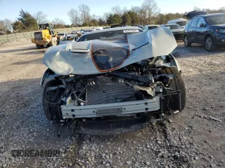 2021 Ford Mustang Mach 1 with VIN 1FA6P8R06M5551345, listed as a Copart auction lot 86491604 with 7,374 mi miles and Salvage Title. Bid and sale history available at carsss.com. Image 5.
