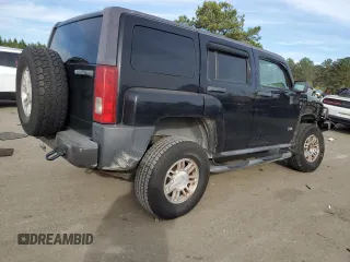 2007 Hummer H3 SUV with VIN 5GTDN13E978230561, listed as a Copart auction lot 83456774 with 203,322 mi miles and Salvage Title. Bid and sale history available at carsss.com. Image 3.