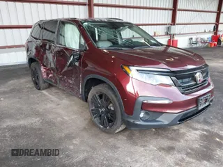 2022 Honda Pilot Special Edition with VIN 5FNYF6H26NB100994, listed as a IAAI auction lot 41819627 with 46,648 mi miles. Bid and sale history available at carsss.com. Image 1.
