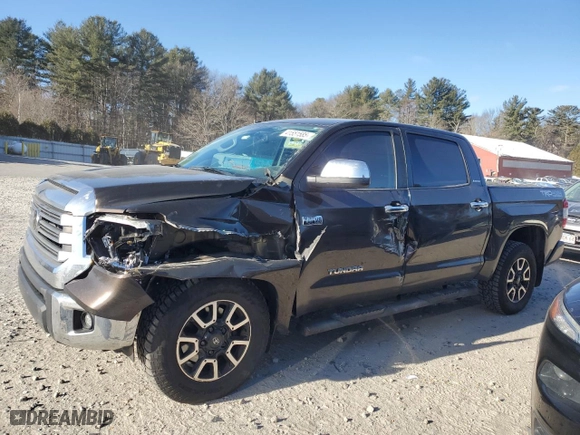 2019 Toyota Tundra 4WD SR5 with VIN 5TFHY5F11KX822504, listed as a Copart auction lot 41551585 with 96,459 mi miles and Salvage Title. Bid and sale history available at carsss.com. Image 1.