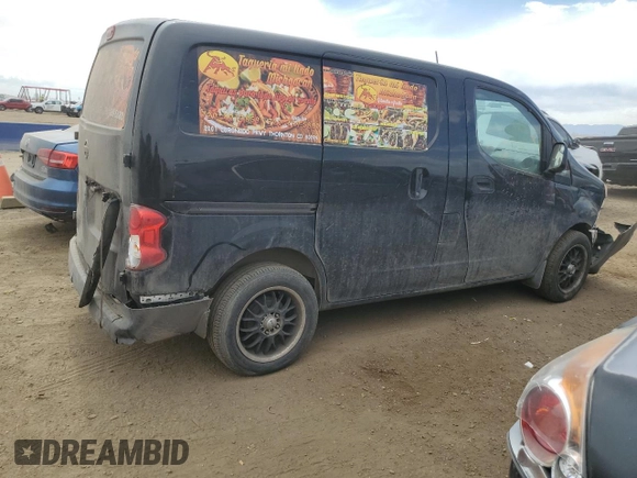 2014 Nissan NV200 S with VIN 3N6CM0KN1EK693815, listed as a Copart auction lot 51005495 with 156,060 mi miles and Salvage Title. Bid and sale history available at DreamBid. Image 3.