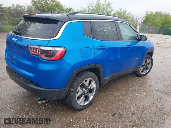 2021 Jeep Compass Limited с VIN 3C4NJDCB1MT542823, выставлен на аукционе IAAI как лот 42313842 с пробегом 97 142 миль миль и . История ставок и продаж доступна на DreamBid. Изображение 4.