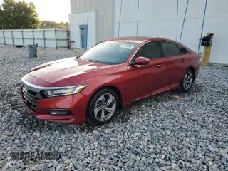 2018 Honda Accord EX-L with VIN 1HGCV2F54JA016468, listed as a Copart auction lot 62878995 with 80,243 mi miles and Salvage title. Bid and sale history available at DreamBid. Image 1.