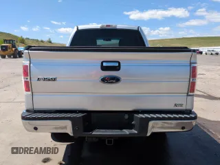 2010 Ford F-150 XL with VIN 1FTFW1EV0AFC02614, listed as a Copart auction lot 58043545 with 138,149 mi miles and Salvage title. Bid and sale history available at DreamBid. Image 6.