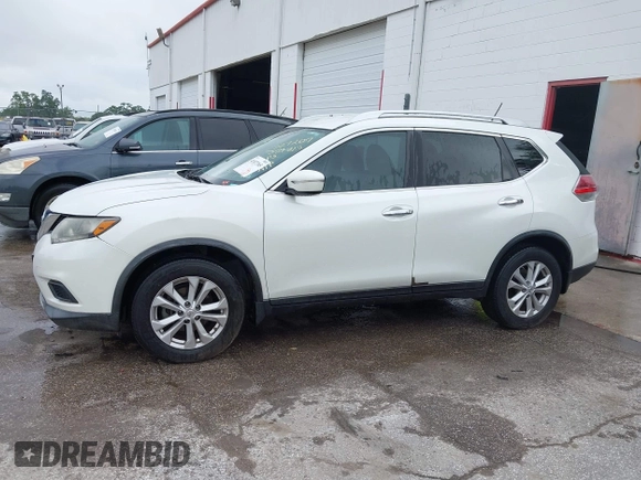 2015 Nissan Rogue S with VIN KNMAT2MT9FP527207, listed as a IAAI auction lot 41927365 with 139,876 mi miles and . Bid and sale history available at DreamBid. Image 14.