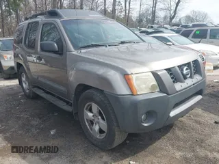 2005 Nissan Xterra S with VIN 5N1AN08U95C635085, listed as a IAAI auction lot 41806846 with 205,559 mi miles. Bid and sale history available at carsss.com. Image 1.