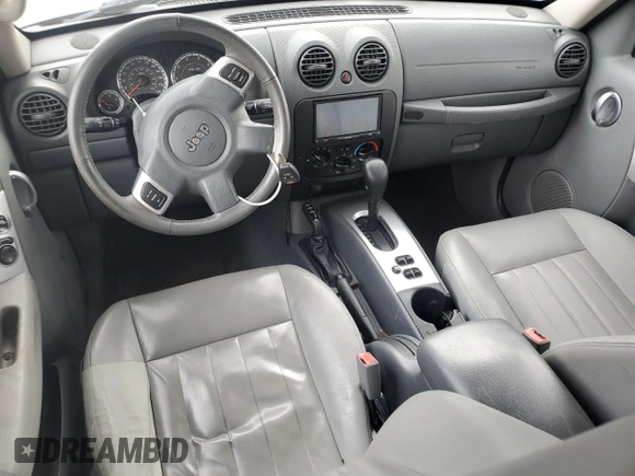 2006 Jeep Liberty Limited with VIN 1J4GL58K56W238578, listed as a Copart auction lot 57253195 with 132,207 mi miles and Salvage title. Bid and sale history available at DreamBid. Image 8.