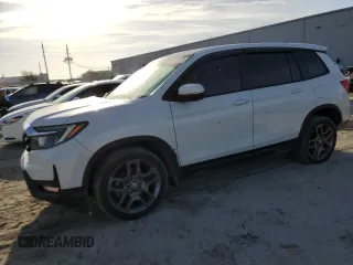 2022 Honda Passport EX-L with VIN 5FNYF7H58NB002422, listed as a Copart auction lot 49114535 with 42,483 mi miles and Salvage Title. Bid and sale history available at carsss.com. Image 1.