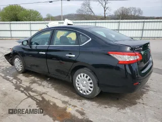 2014 Nissan Sentra SV with VIN 3N1AB7AP4EY241398, listed as a Copart auction lot 50979105 with 37,388 mi miles and Non repairable. Bid and sale history available at DreamBid. Image 2.
