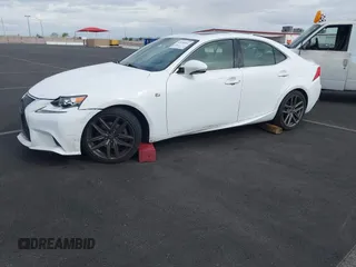 2014 Lexus IS 250 with VIN JTHCF1D25E5004471, listed as a IAAI auction lot 42058552 with 93,697 mi miles and . Bid and sale history available at DreamBid. Image 2.