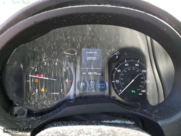 2019 Lexus GX with VIN JTJBM7FXXK5223076, listed as a Copart auction lot 86502084 with 48,176 mi miles and Salvage Title. Bid and sale history available at carsss.com. Image 9.