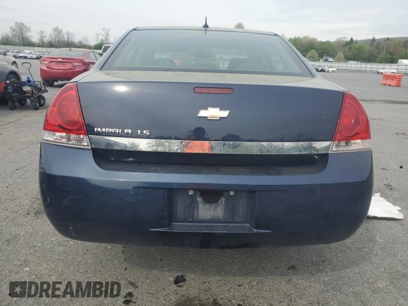 2008 Chevrolet Impala LS with VIN 2G1WB58N589112739, listed as a Copart auction lot 54407935 with 253,098 mi miles and Salvage Title. Bid and sale history available at DreamBid. Image 6.
