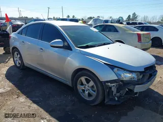 2014 Chevrolet Cruze 1LT with VIN 1G1PC5SB5E7102581, listed as a IAAI auction lot 41461129 with 65,405 mi miles. Bid and sale history available at carsss.com. Image 1.