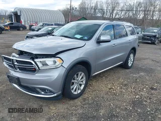 2015 Dodge Durango SXT with VIN 1C4RDJAG3FC746026, listed as a IAAI auction lot 42040152 with 126,370 mi miles and . Bid and sale history available at carsss.com. Image 2.