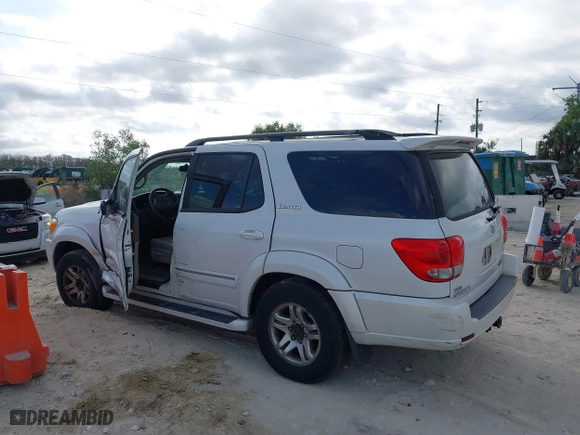 2006 Toyota Sequoia Limited with VIN 5TDBT48A86S270247, listed as a IAAI auction lot 41599079 with 317,733 mi miles. Bid and sale history available at carsss.com. Image 14.