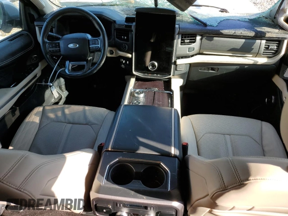 2023 Ford Expedition Max Platinum с VIN 1FMJK1M87PEA00560, выставлен на аукционе Copart как лот 74485924 с пробегом 24 456 миль миль и Списание • Salvage title. История ставок и продаж доступна на DreamBid. Изображение 8.